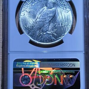 Silver Eagle Coin Pendant